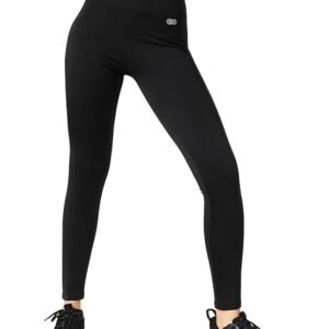 Clovia Women's High Rise Activewear Slim Tights